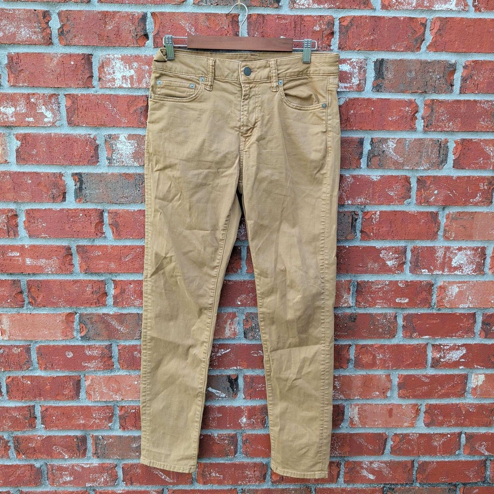 American Eagle Skinny Pants Mens 30x32 Tan Khaki Flex Chino Trousers